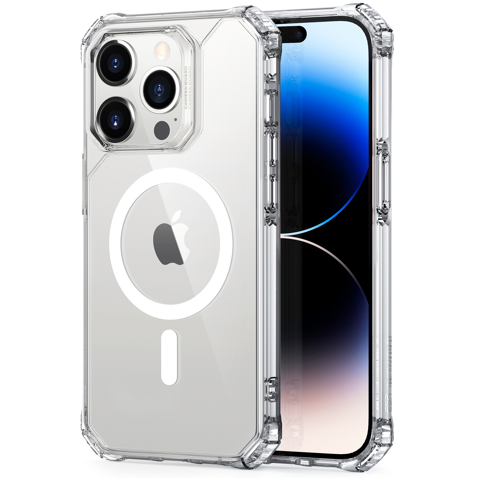 Ốp Lưng ESR Air Armor Clear Halo Lock dành cho iPhone 14 /14 Plus/ 14 Pro / 14 Pro Max - Hàng Chính Hãng