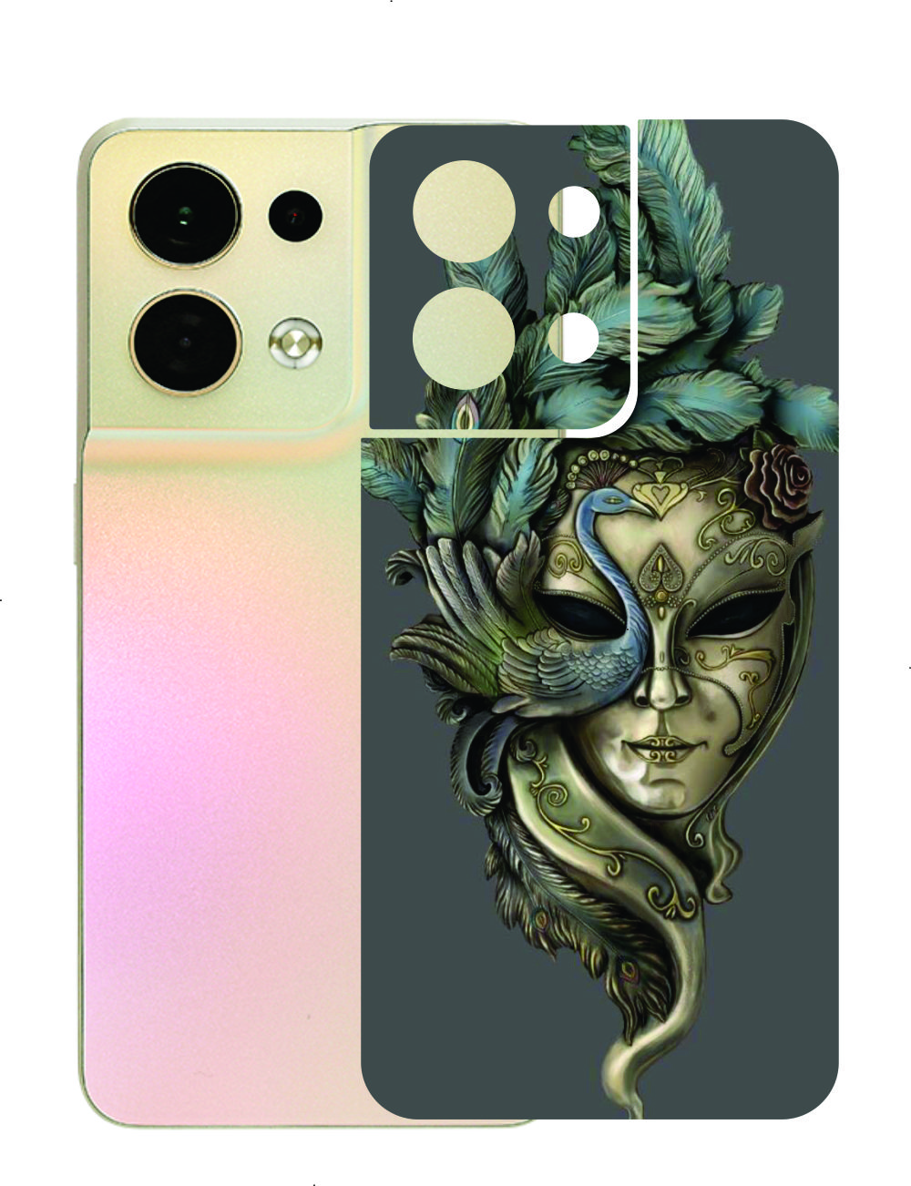 Miếng Dán skin mặt lưng dành cho Reno 8z 5G / Reno 8 / Reno 8 pro / Reno 7z 5G / Reno 7 5G / Reno 7