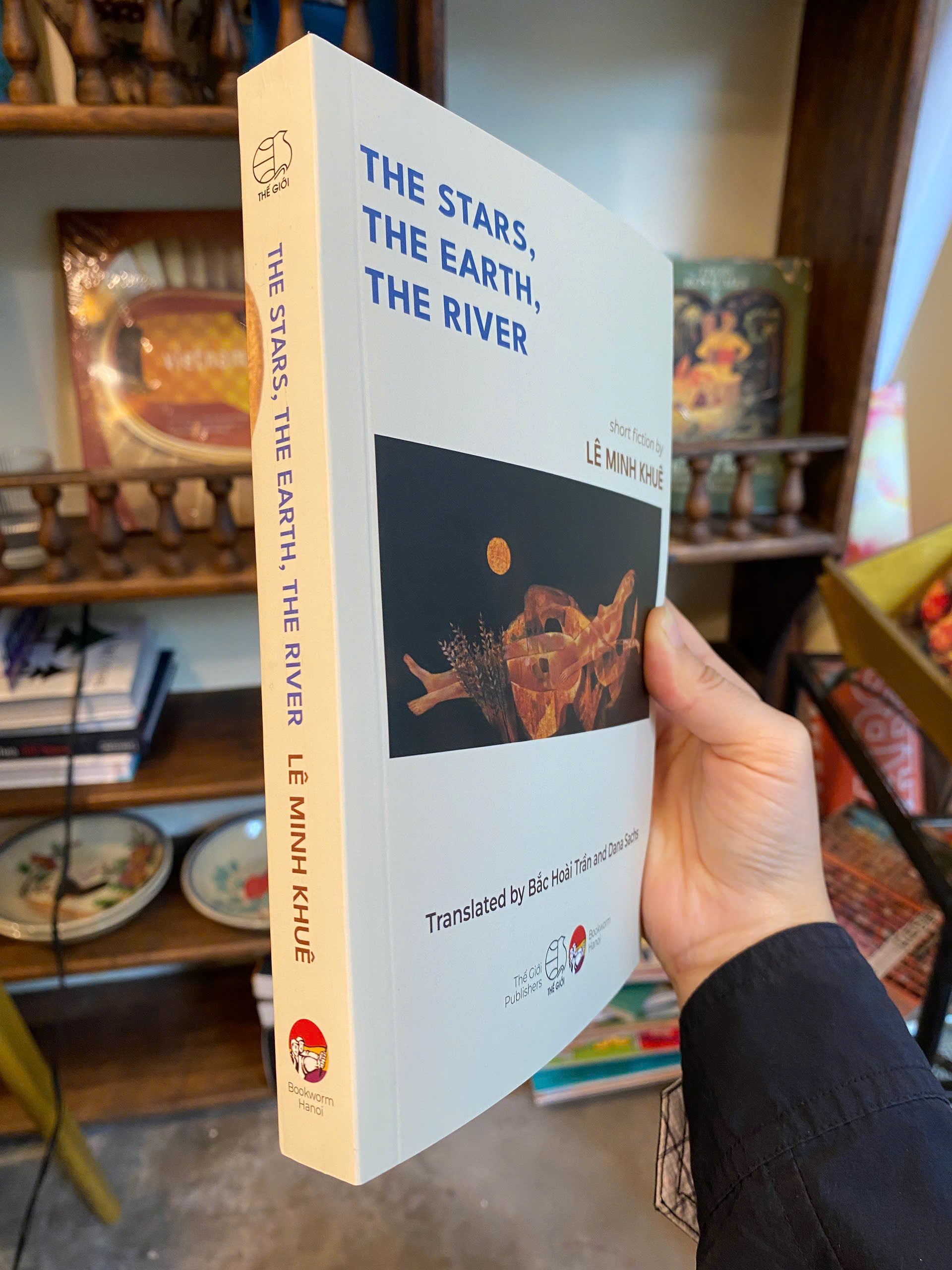 Sách - The Stars The Earth The River by Lê Minh Khuê | Vietnamese Short Fiction Book