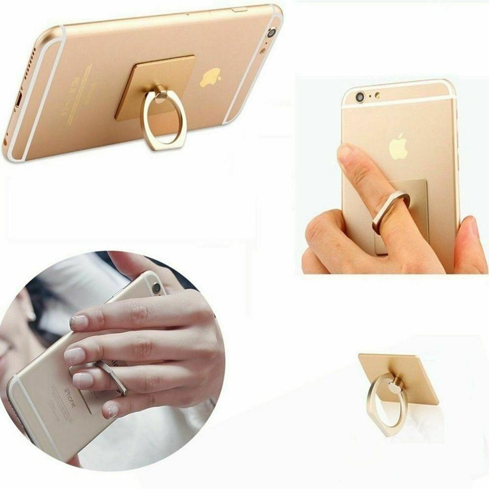 Nhẫn Đỡ Điện Thoại Di Động Hình Đầu Mèo Bằng Kim Loại Sáng Tạo