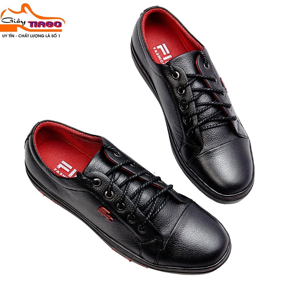 Giày thể thao nam sneake da bò TA