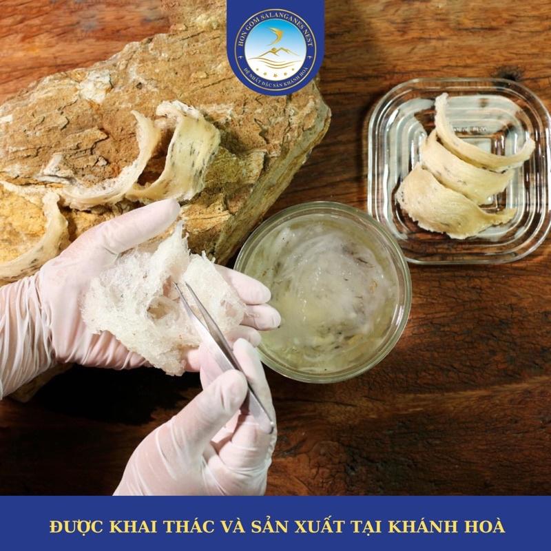 [Hàng Dùng Thử ] Yến Sào Khánh Hoà Tinh Chế HG1 - Hộp 10 gram - Yến Sào Hòn Gốm Chính Hiệu Khánh Hoà - H G SALANGANES NEST