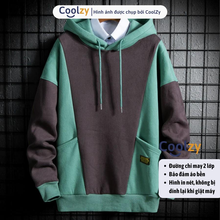 Set Áo Hoodie quần Jogger ️ Áo khoác nỉ unisex PHỐI MÀU quần ETADET, form unisex nam nữ trẻ trung