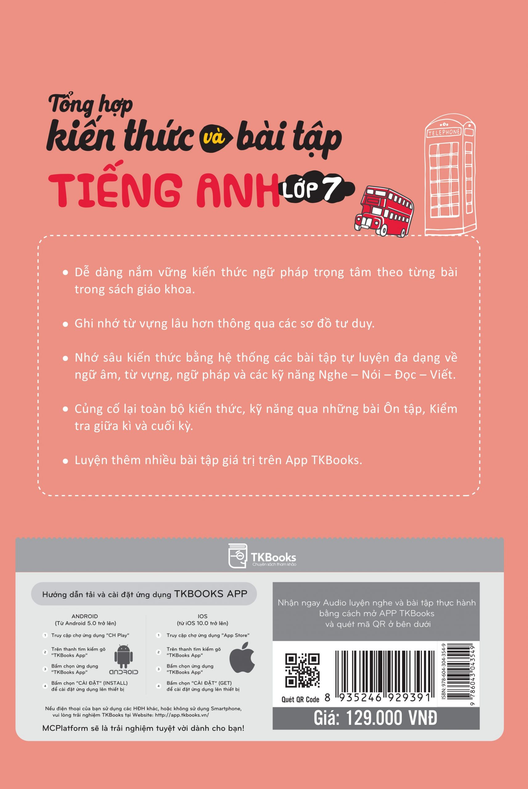 Tổng Hợp Kiến Thức Và Bài Tập Tiếng Anh Lớp 7 - TKBooks