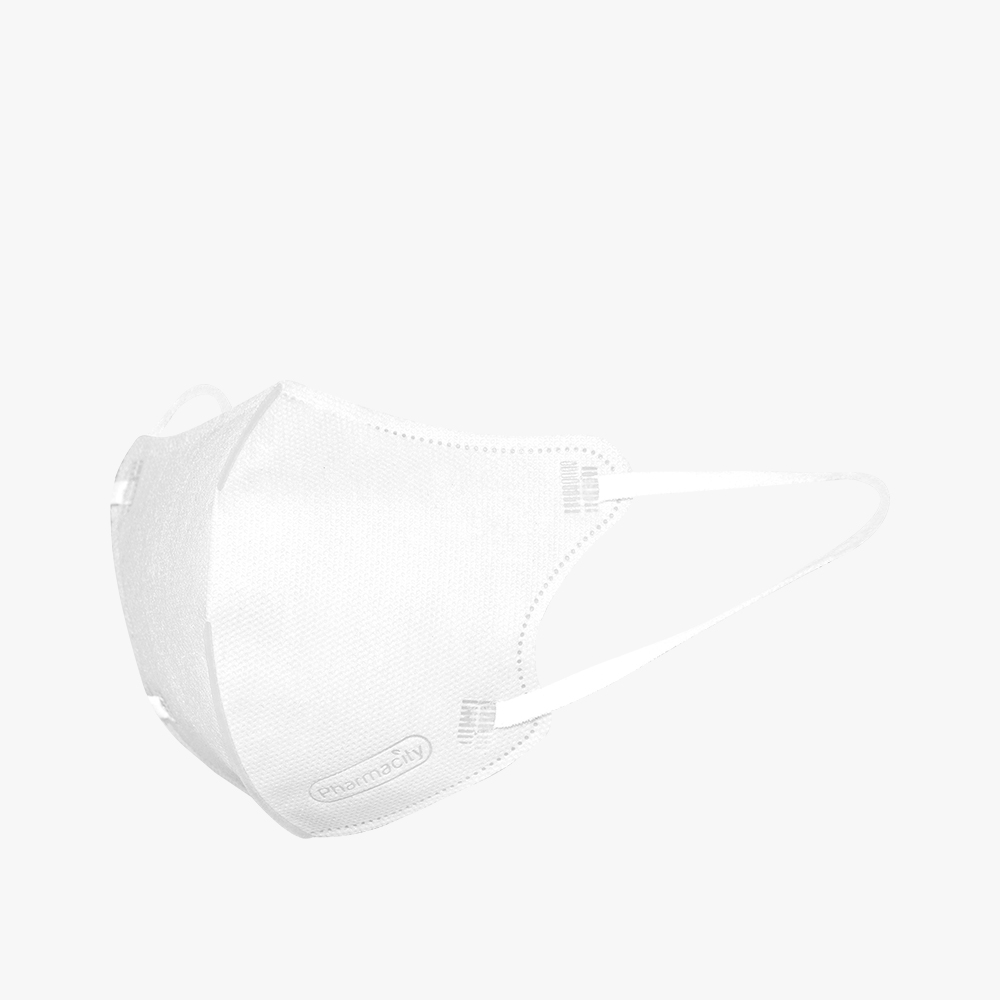 Khẩu trang y tế Pharmacity Soft-fit màu trắng