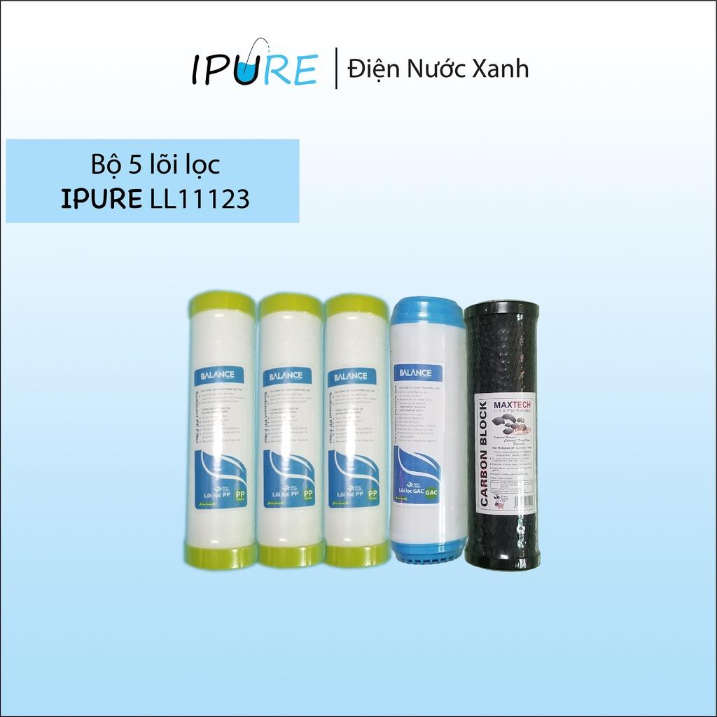 Bộ lõi lọc 123 DNX combo lõi lọc nửa năm than hoạt tính, lõi gòn/ bông