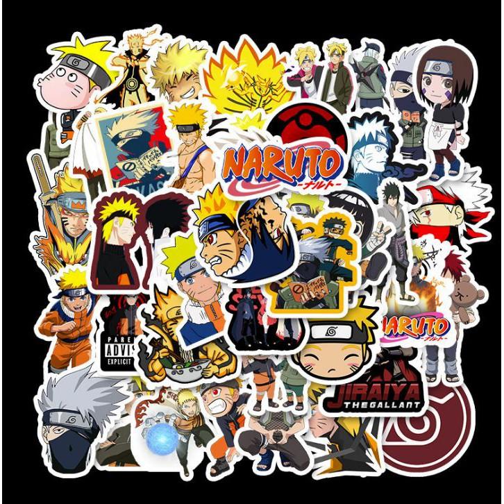 Sticker dán cao cấp NARUTO - SASUKE Cực COOL ms#28