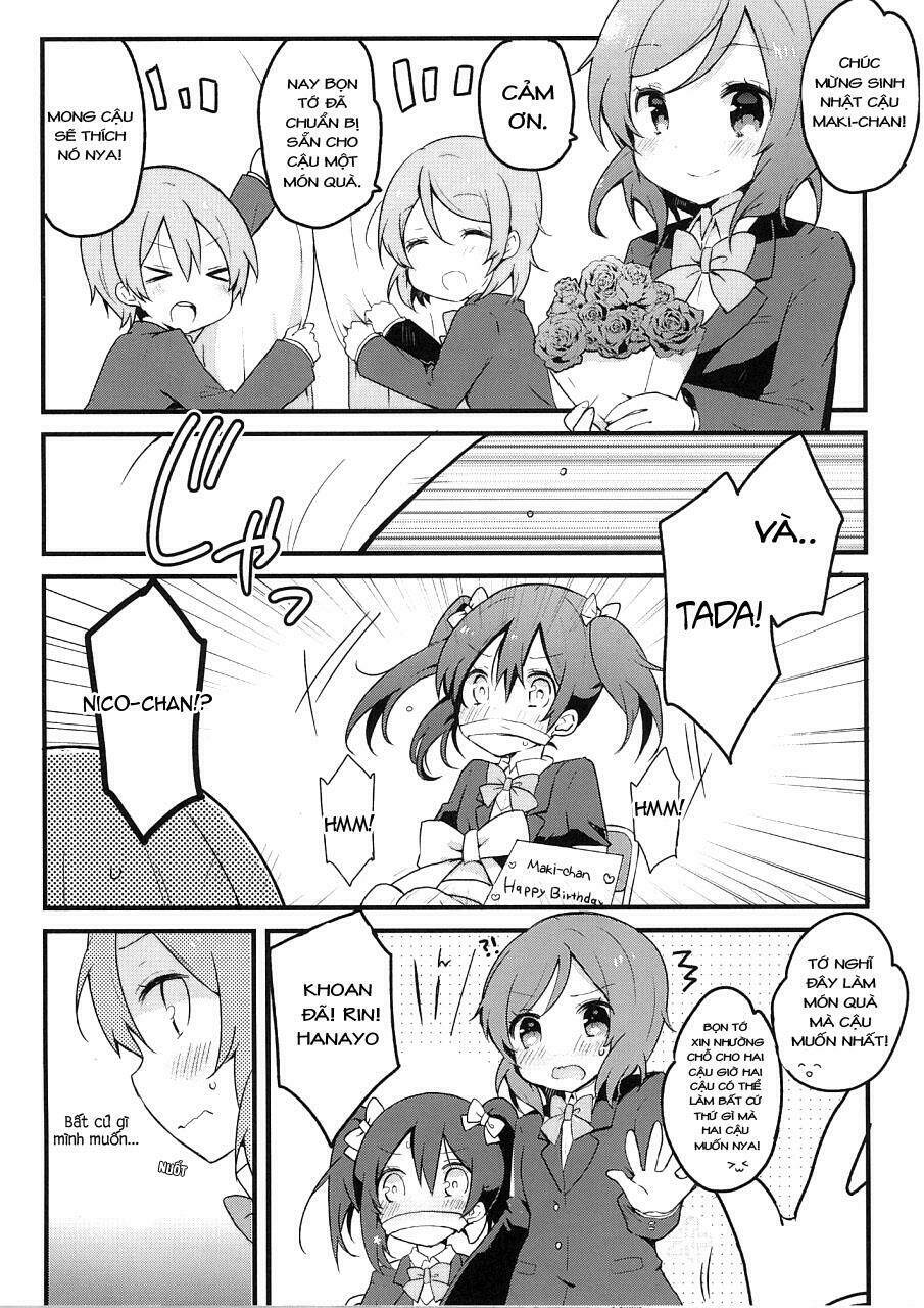 tuyển tập oneshots nico-maki chapter 1 2