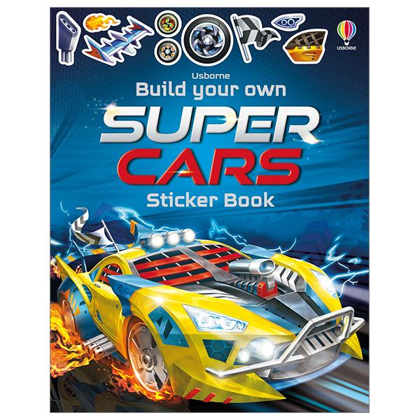 Build Your Own Supercars Sticker Book