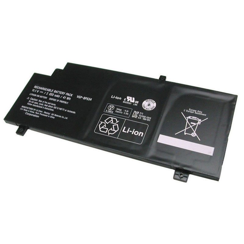 Pin thay thế dành cho laptop Sony BPS34  SVF15A1ACXB, SVF15A1ACXS, SVF15A1BCXB, SVF14AC1QL - Loại tốt