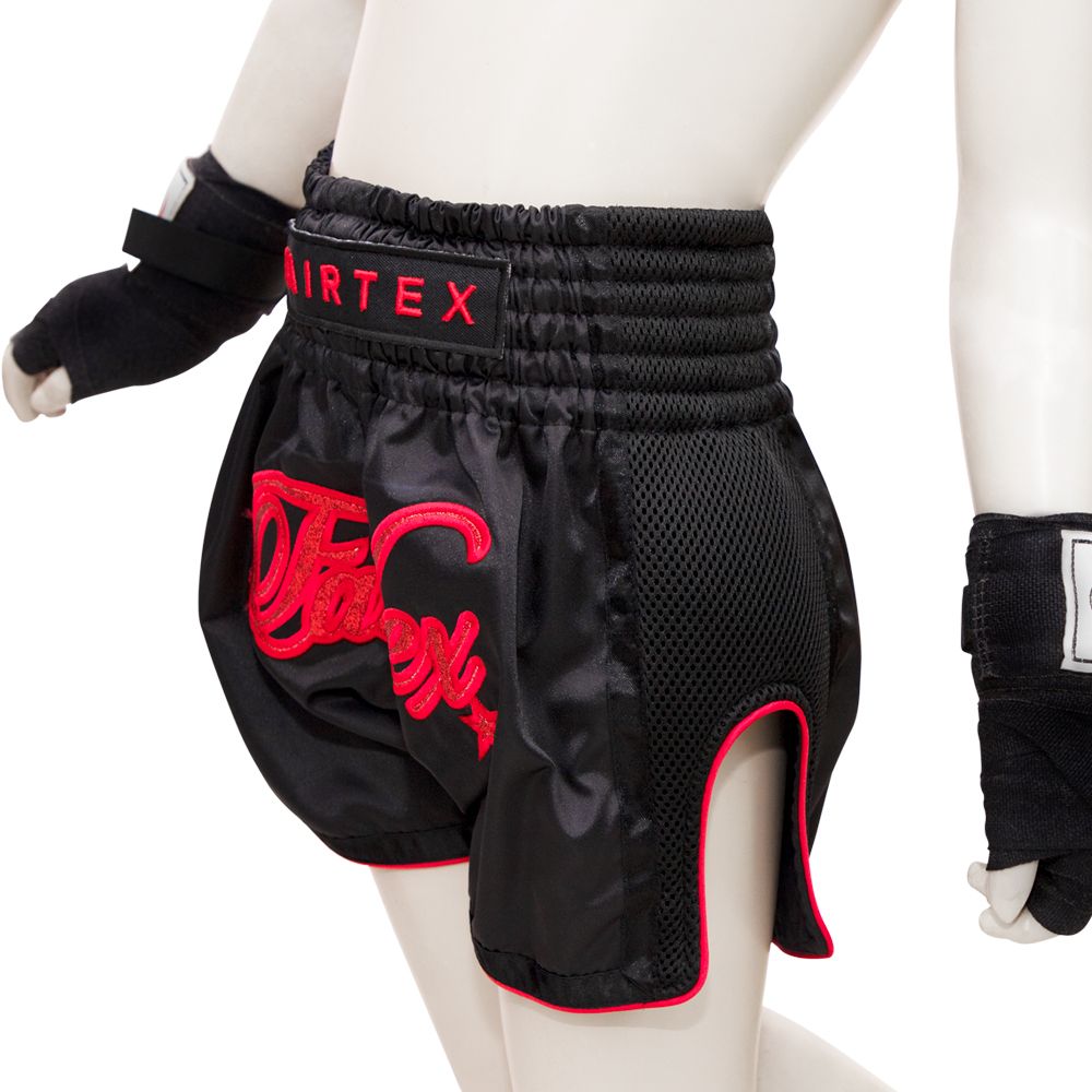 Quần short trẻ em Fairtex Muaythai/Kickboxing - BSK2104 - Hàng chính hãng,cho trẻ từ 8-10 tuổi