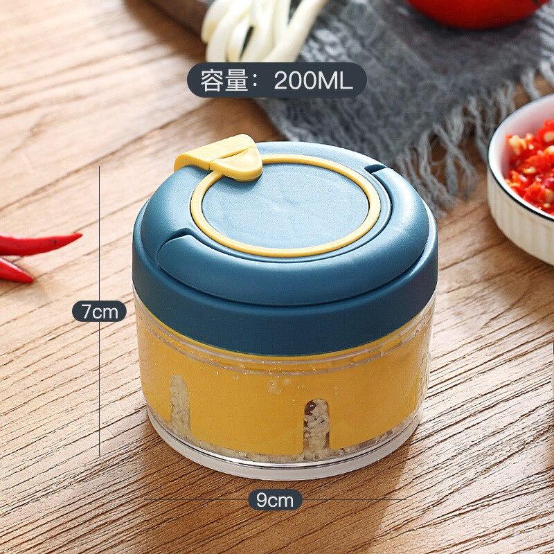 Multifunctional Garlic Press Manual Ginger Garlic Crusher Chopper For Meat Fruit Vegetable Cutter Kitchen Accessories