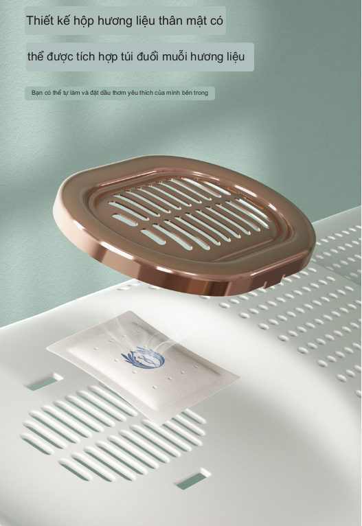 Tấm Chắn Gió Đổi Hướng Cho Điều Hòa Tạo Hương Thơm Đuổi Muỗi 8D Spacing Air