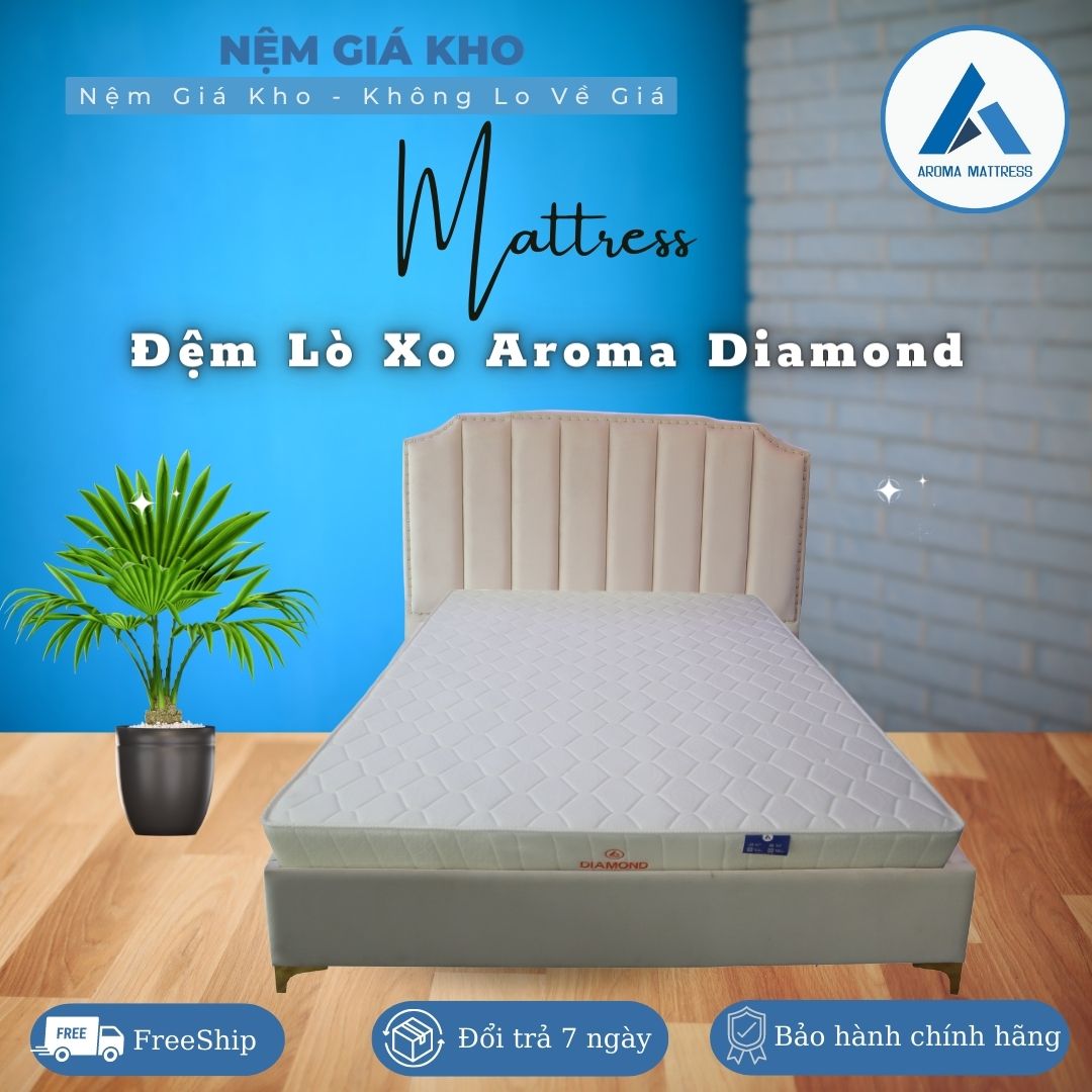 Đệm Lò Xo Aroma Diamond