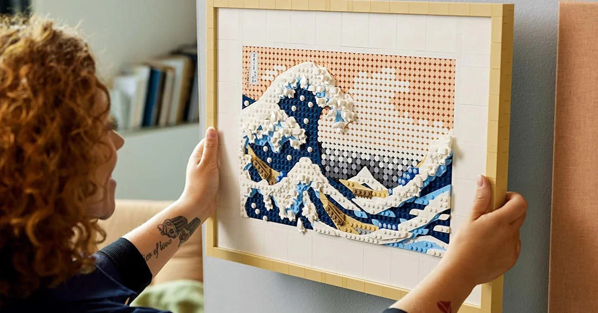 LEGO - Art Hokusai – Sóng Lớn (1810 Chi Tiết)