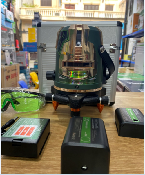 MÁY CÂN BẰNG LASER 5 TIA XANH AKUZA XPORWER Z200 PLUS - HÀNG CHÍNH HÃNG