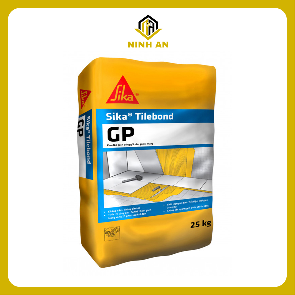 Sika Tilebond GP - Bao 25kg - Keo dán gạch, vữa ốp, dán gạch