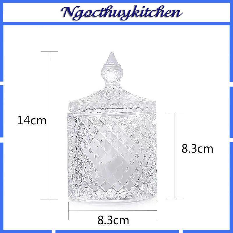 Thố mứt thủy tinh cao cấp