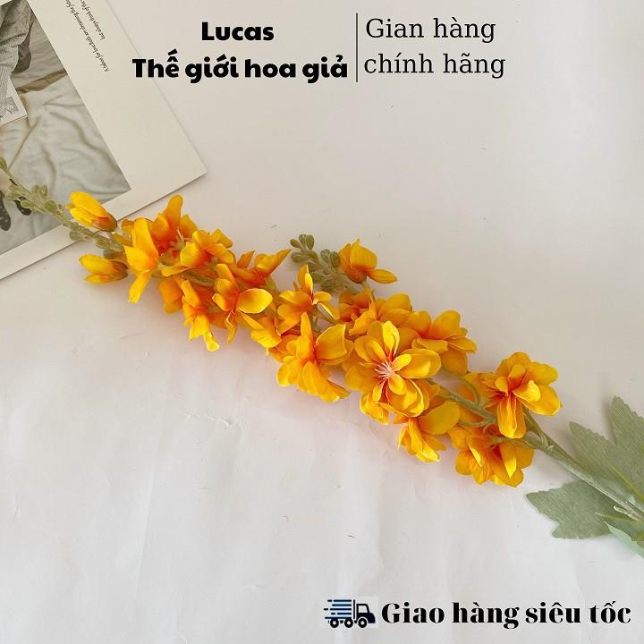 Combo 10 hoa giả - Hoa phi yến Lucas 70cm trang trí bền, đẹp, thanh mát