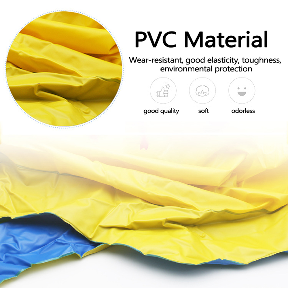 Thảm phun nước cho trẻ em chất liệu nhựa PVC, bền bỉ, giúp vui chơi giải trí