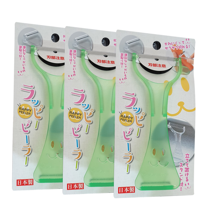 Bộ 3 dụng cụ bào củ quả trong suốt - Hàng Nội Địa Nhật
