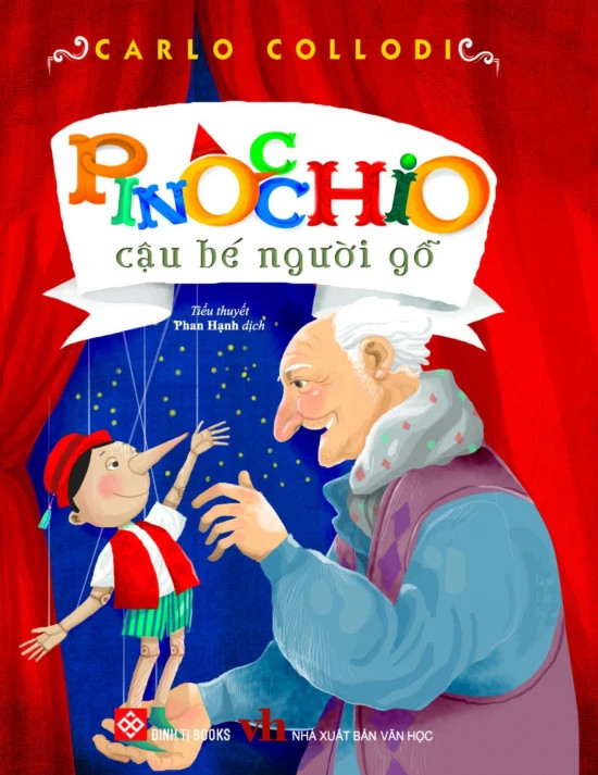 Sách - Pinocchio cậu bé người gỗ - Đinh Tị Books