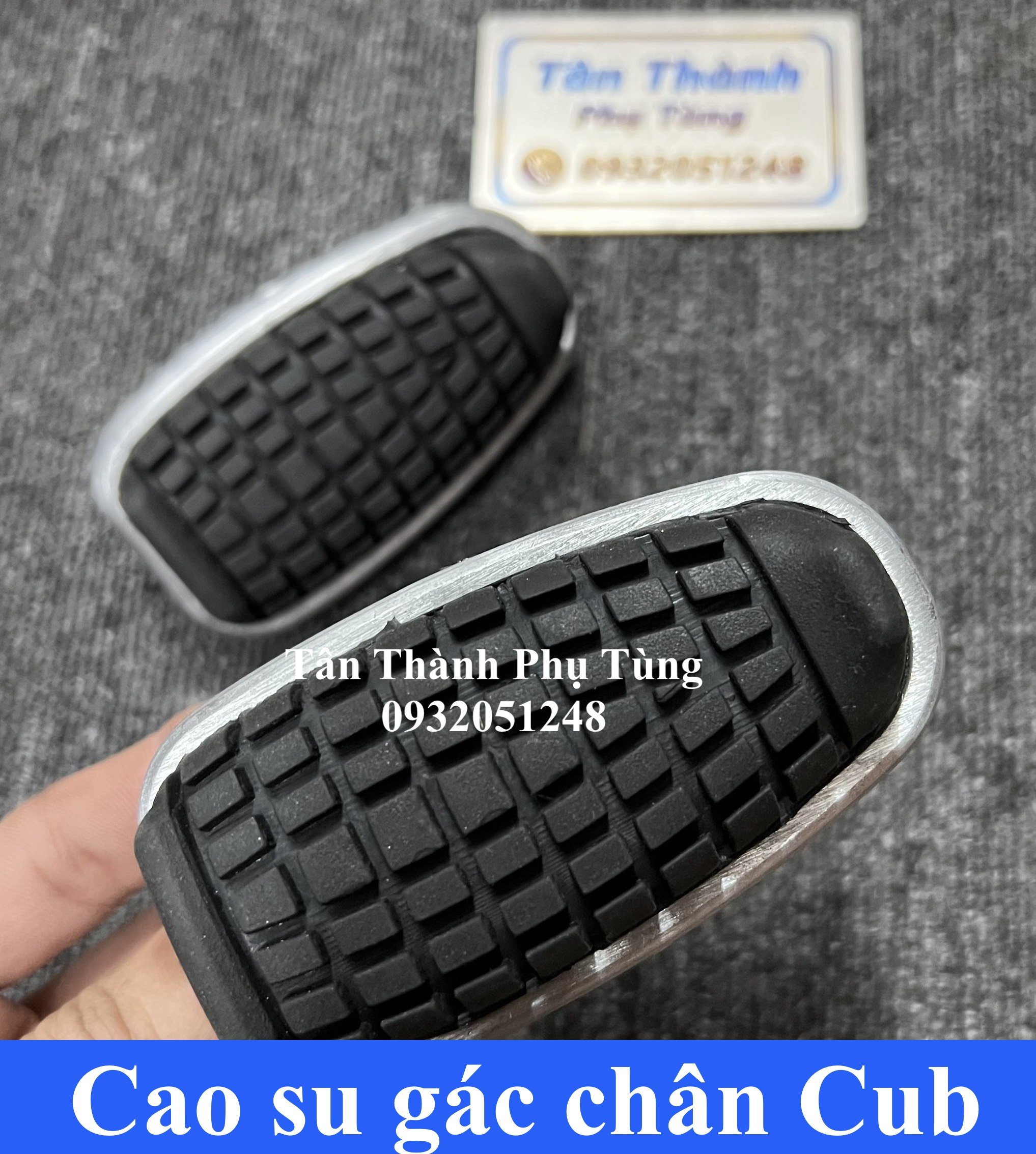 Cao su gác chân dành cho Cub- 1 cặp