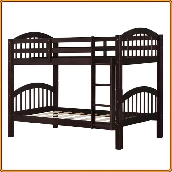 Giường 2 Tầng Casa (1m/1m) Gỗ Thông Tự Nhiên - Tiết Kiệm Diện Tích - Có Thể Tách Giường Tầng Thành 2 Giường Đơn