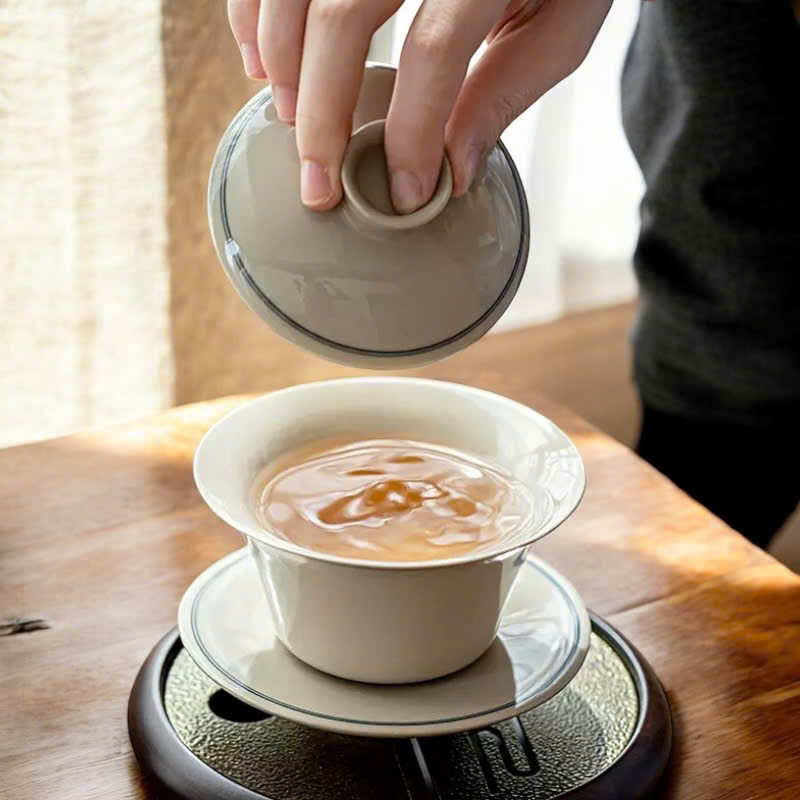 CHÉN KHẢI SỨ VIỀN XANH - TỐI GIẢN - DUNG TÍCH 125ML - GAIWAN