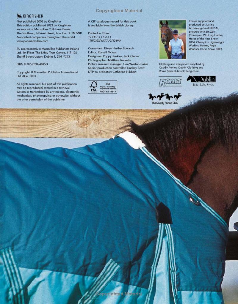 Sách ngoại văn: My First Horse And Pony Care Book