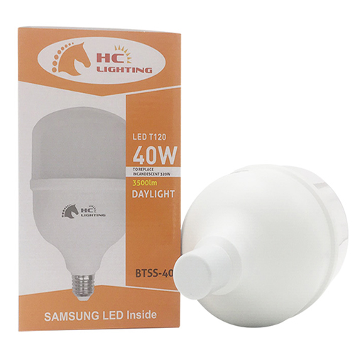 Đèn LED Bulb Trụ SAMSUNG 40W (ánh sáng trắng)