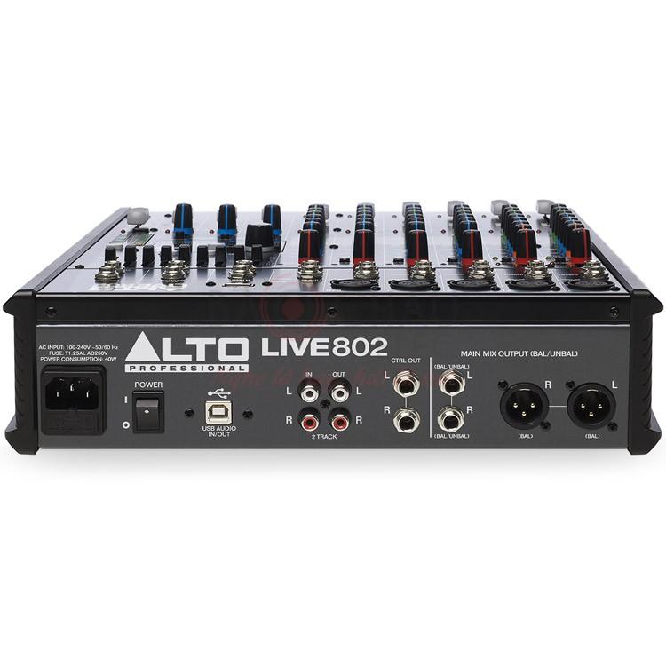 Bàn mixer Alto Live 802 Mỹ chuyên nghiệp (8 kênh/2bus)- hàng chính hãng