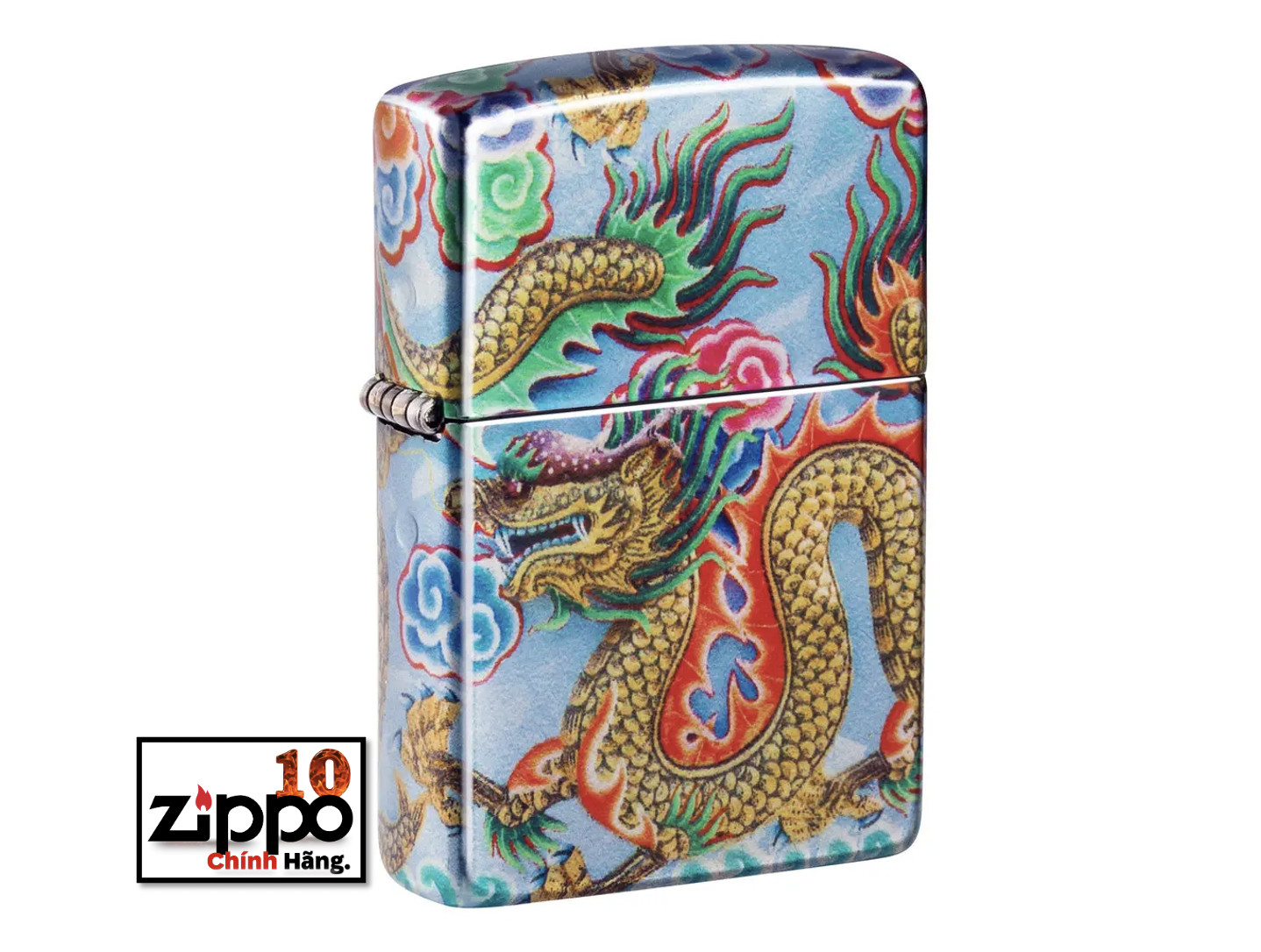 Bật lửa ZIPPO 48575 Dragon Design - Chính hãng 100%