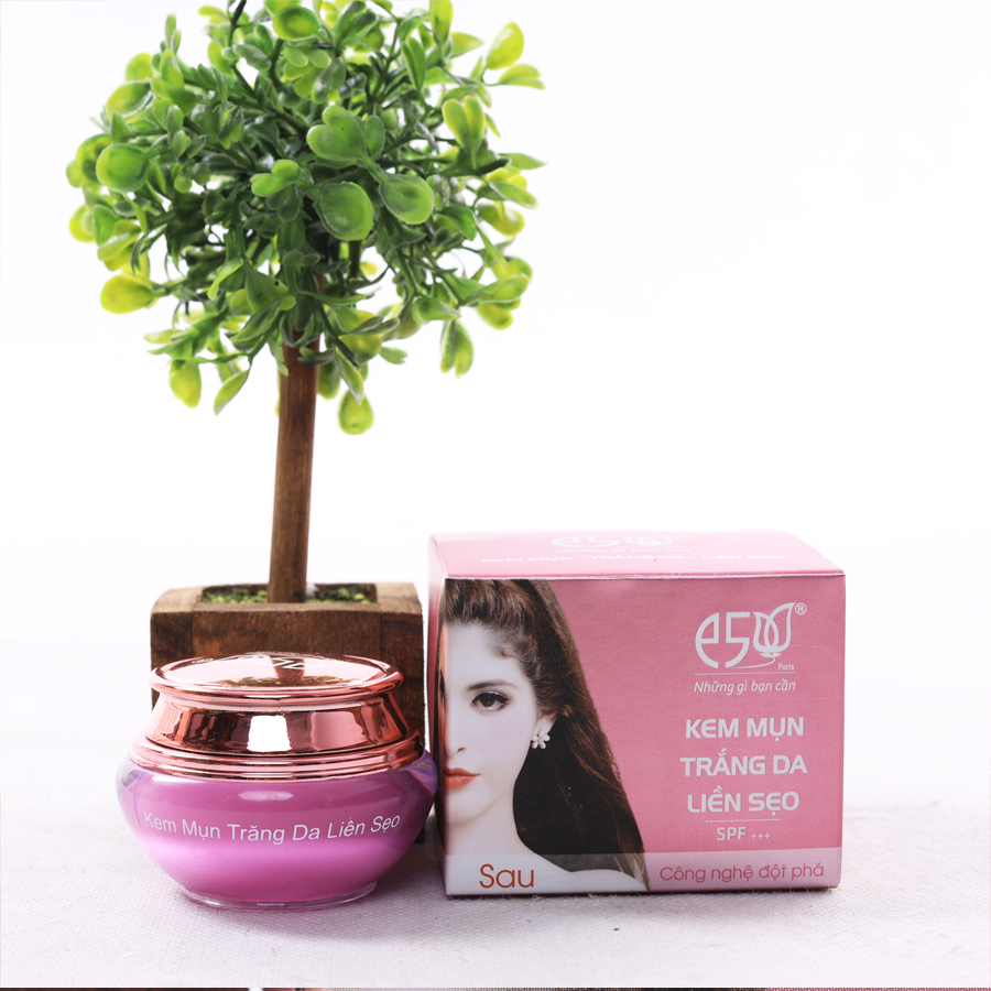 Kem Mụn Trắng Da Liền Sẹo E5
