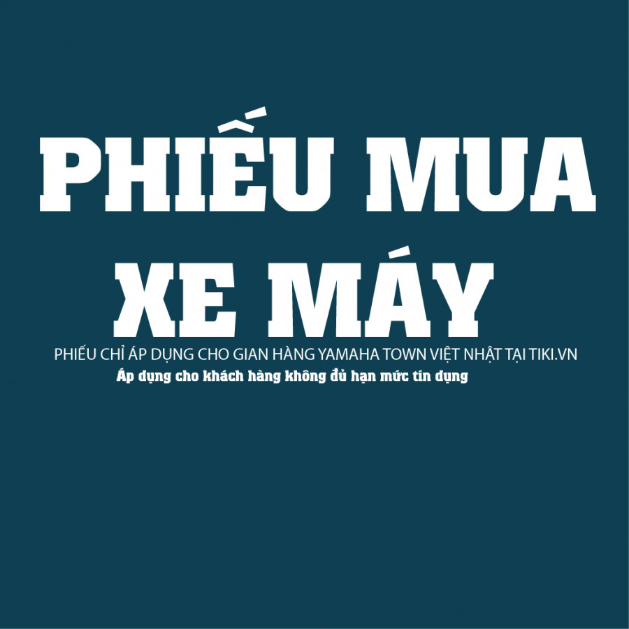 Phiếu Mua Xe Máy Yamaha Việt Nhật