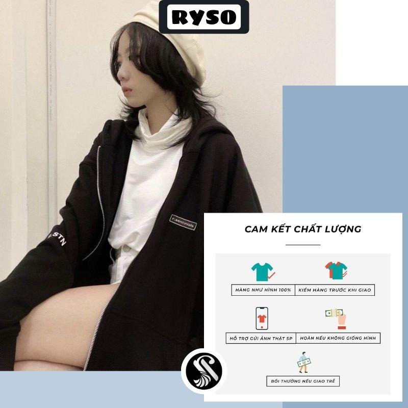Áo Hoodie Dây Kéo SENTI Ulzzang Khoác Nỉ Form Rộng Unisex Cardigan Trần Bông 2 Lớp Trẻ Trung