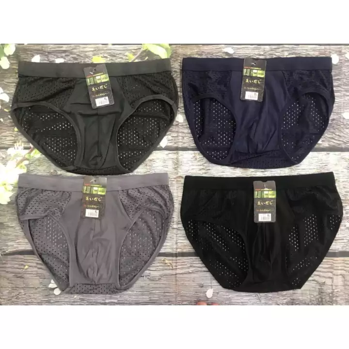 Combo 3 chiếc quần lót tam giác nam có lỗ thông hơi co dãn 4 chiều mặc cực thích