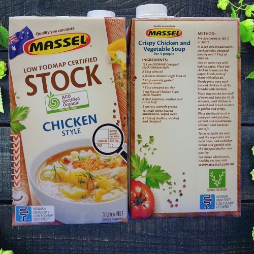 Nước Dùng Gia Vị Gà Massel Organic Stock Chicken Style - Nước Dashi Rau Củ Từ Nguyên Liệu Hữu Cơ, Không Bột Ngọt - Hộp 1 lít - Thích hợp ăn chay, ăn mặn, bé ăn dặm
