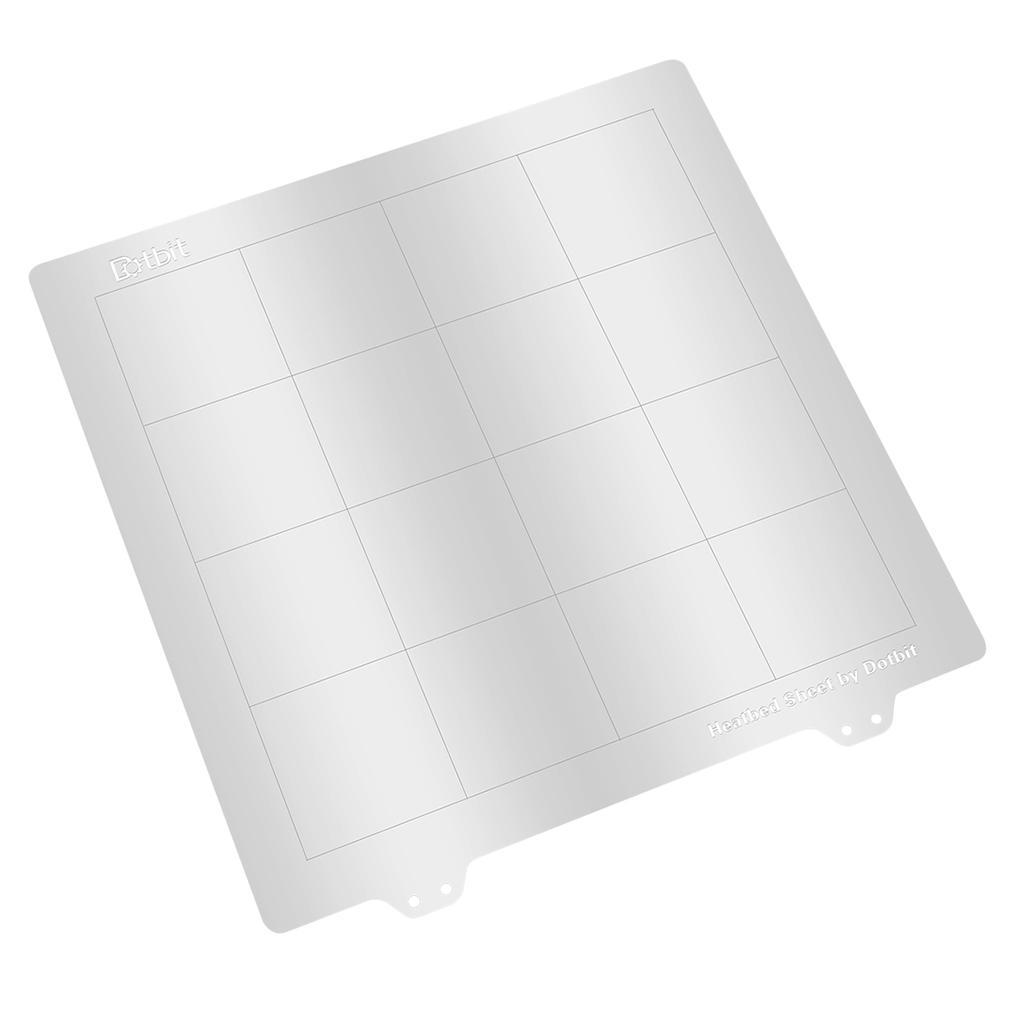 2x235 X 235mm Spring Steel Sheet Heat Bed Platform for Creality Ender-3 CR-20