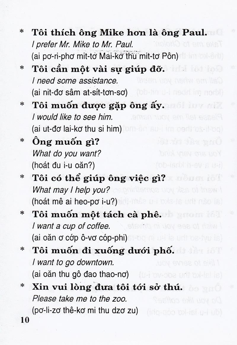 Sách Căn Bản Đàm Thoại Tiếng Anh (Dành Cho Tài Xế Taxi, Cyclo, Honda Ôm) (Tái Bản)
