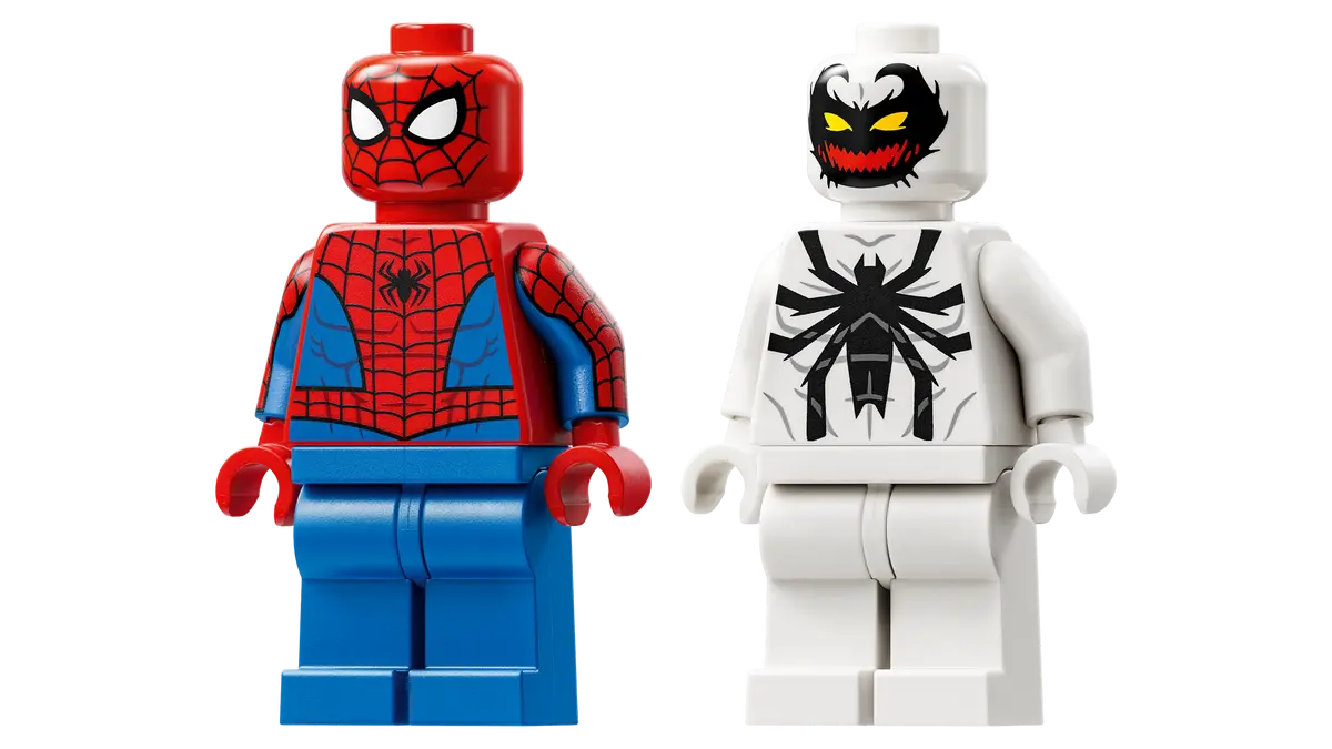 Đồ Chơi Lắp Ráp Robot Người Nhện Đại Chiến Antin-Venom - Spider-Man Mech Vs Anti-Venom - Lego Superheroes 76308 (107 Mảnh Ghép)