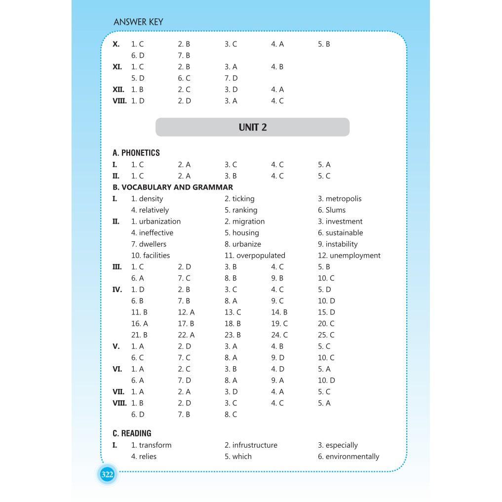 Sách - Bài tập tiếng Anh lớp 12 - Có đáp án Tặng bookmark
