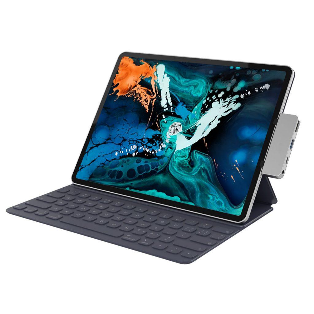 [HÀNG CHÍNH HÃNG] CỔNG CHUYỂN ĐỔI CHUYÊN DỤNG CHO IPAD PRO 4 IN 1 HDMI 4K/30HZ USB-C HUB HYPERDRIVE