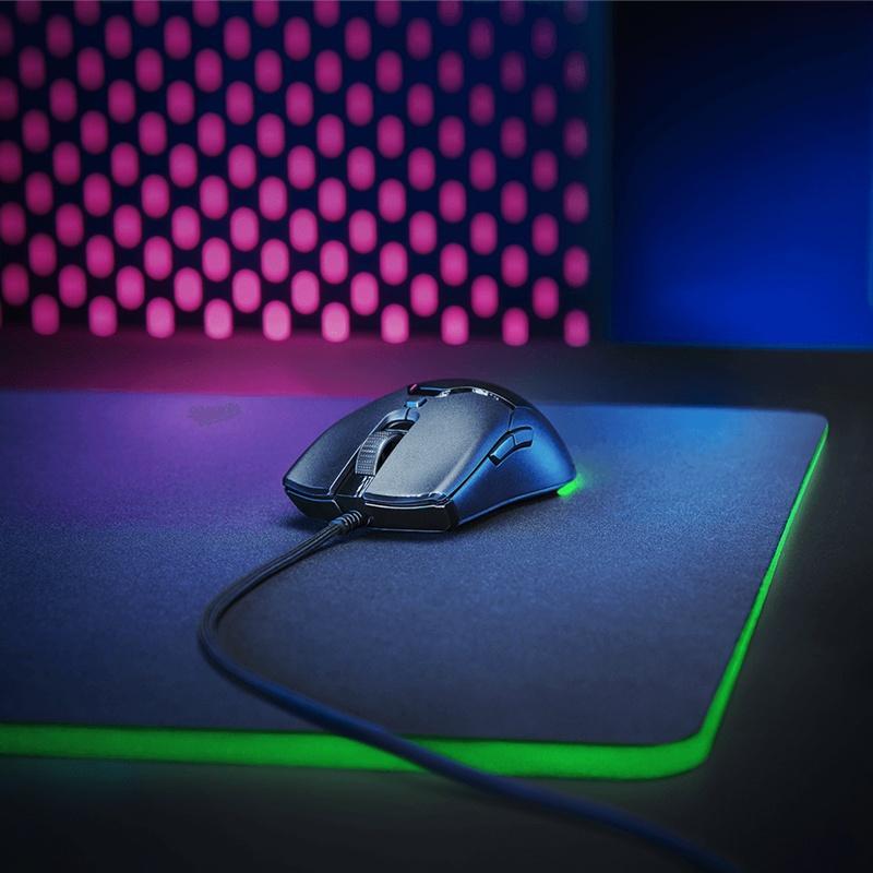 Chuột chơi game Razer Viper Mini Gaming Mouse siêu nhẹ 8500 DPI có dây và đèn RGB 6 nút bấm màu đen