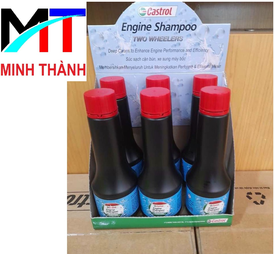 Dung dịch súc rửa động cơ Castrol Engine Shampoo - Two Wheelers (70ML)