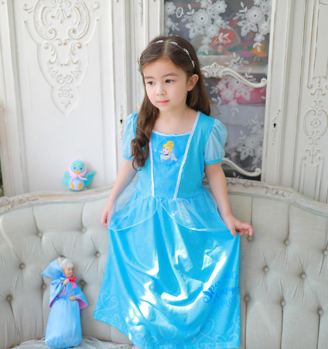 Váy mặc nhà công chúa Lọ Lem cao cấp cho bé