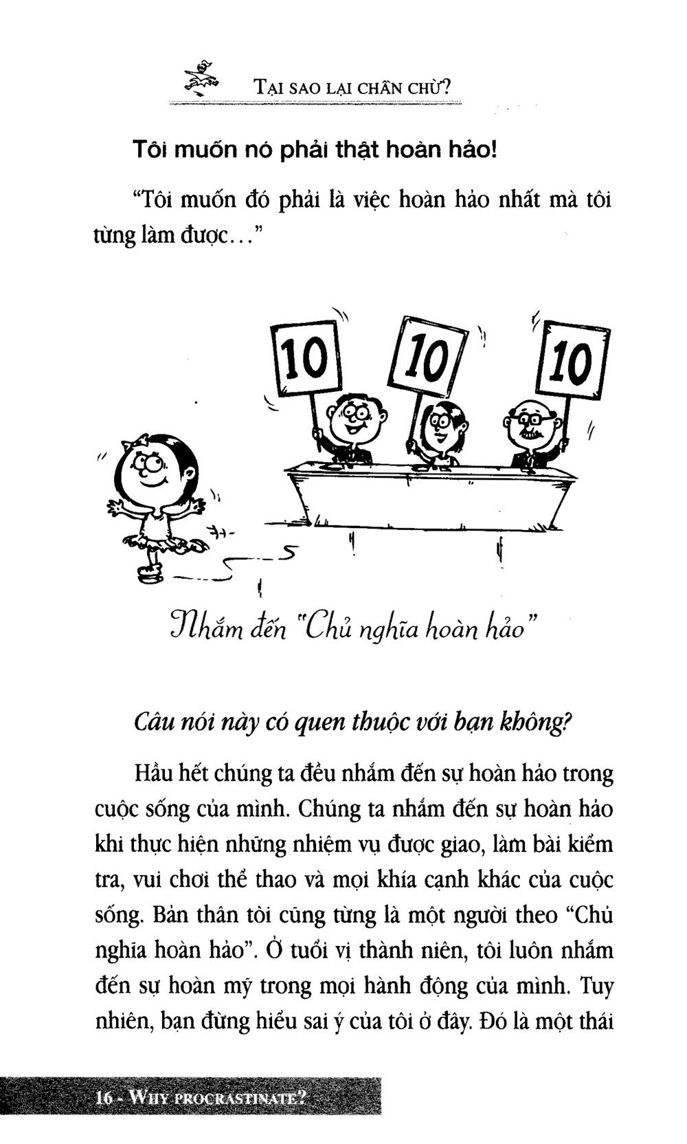 Tại Sao Lại Chần Chừ? (Khổ Nhỏ)