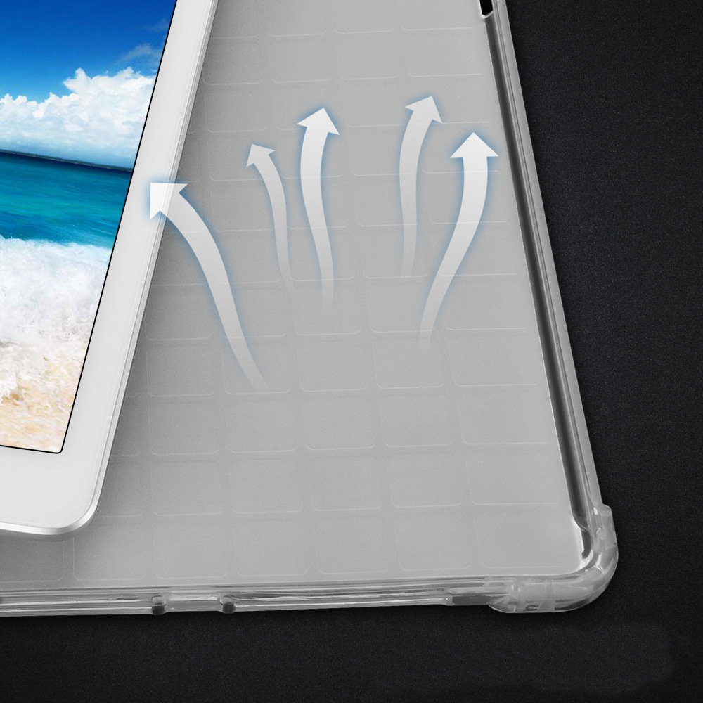 Ốp Lưng Chống Sốc Trong Có Màu Dành Cho Apple Ipad Air / Air 2 / Pro 9.7 / New 2017 / New 2018