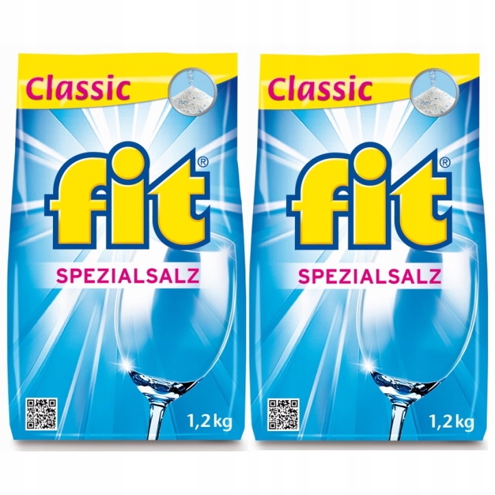 Combo 2 muối rửa bát FIT Classic túi 1.2kg