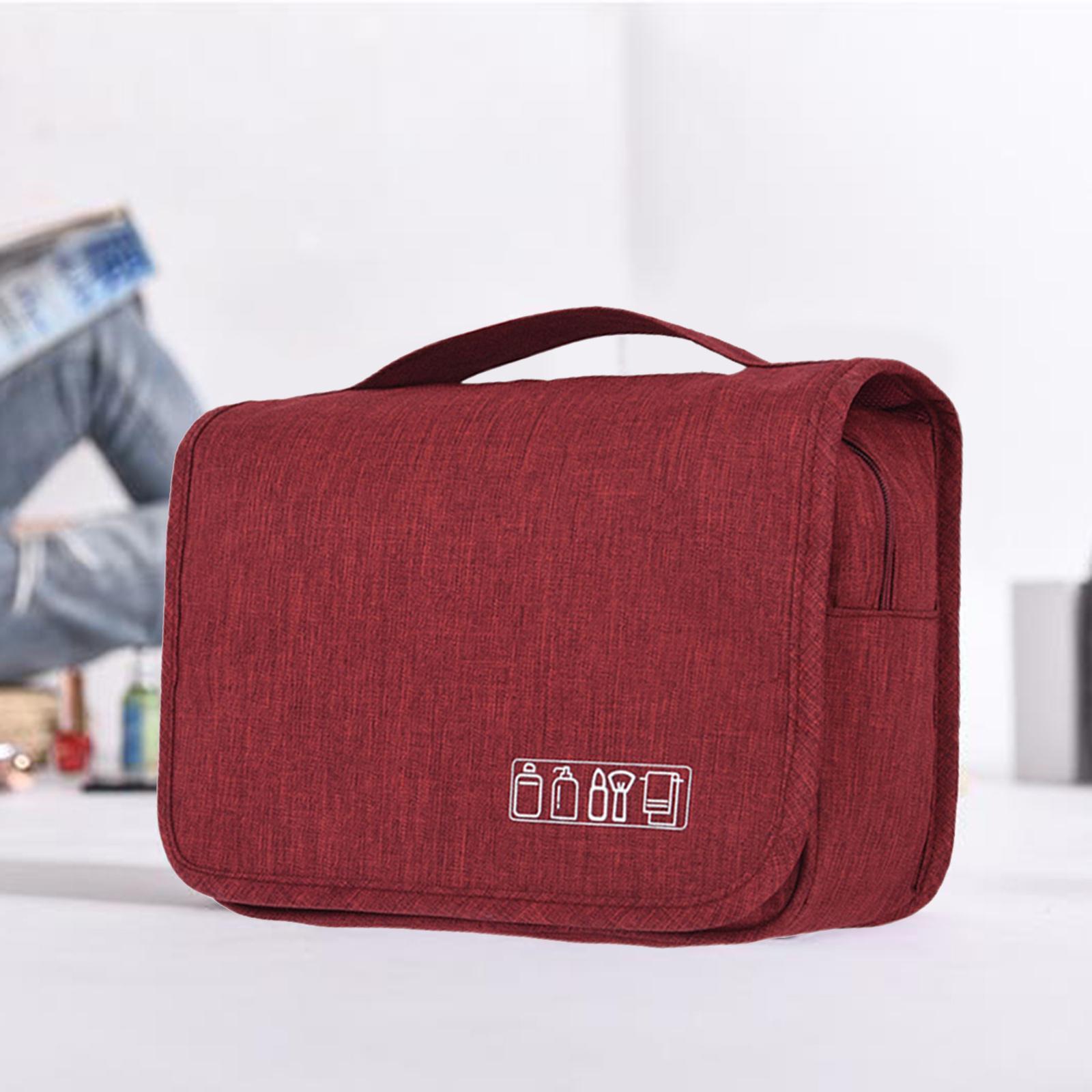 Travel Hanging Toiletry Bag with Hook Bathroom Shower Bag Sturdy